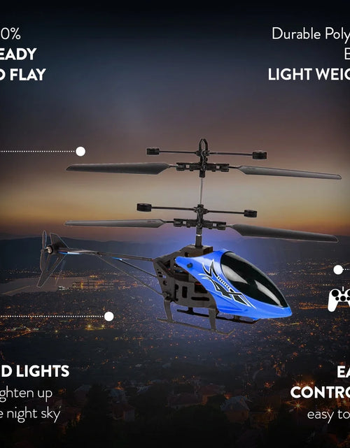 Load image into Gallery viewer, Glow in the Dark Hornet 2CH Mini IR RTF Electric RC Helicopter
