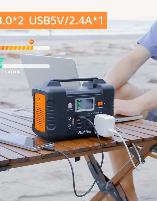 Load image into Gallery viewer, 200W Portable Power Station, 40800Mah Solar Generator, Portable Generator for Camping Travel Emergency
