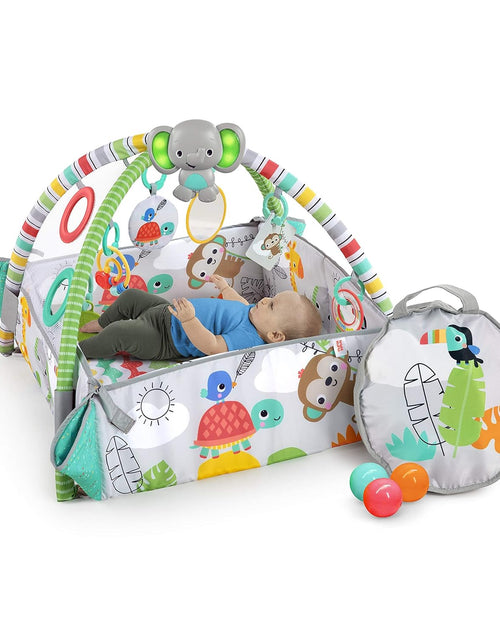 Load image into Gallery viewer, 5-In-1 Your Way Ball Play Activity Gym &amp; Ball Pit, Totally Tropical
