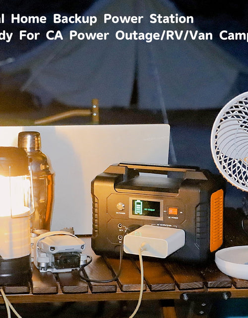 Load image into Gallery viewer, 200W Portable Power Station, 40800Mah Solar Generator, Portable Generator for Camping Travel Emergency
